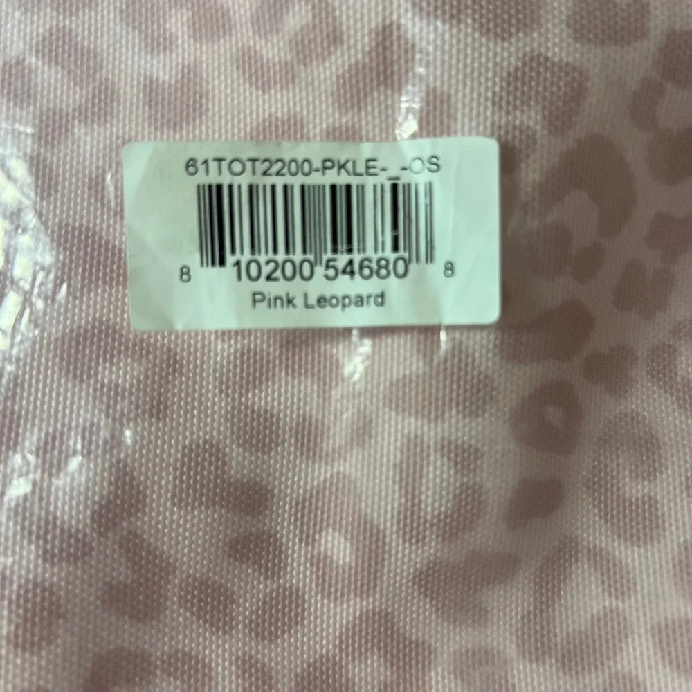 Bandolier Pink Leopard Canvas Tote Bag Animal Print NIP 61TOT2200-PKLE-OS 20